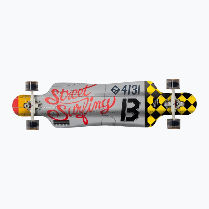 Street Surfing Curve Drop Through Freeride longboard 39" grey