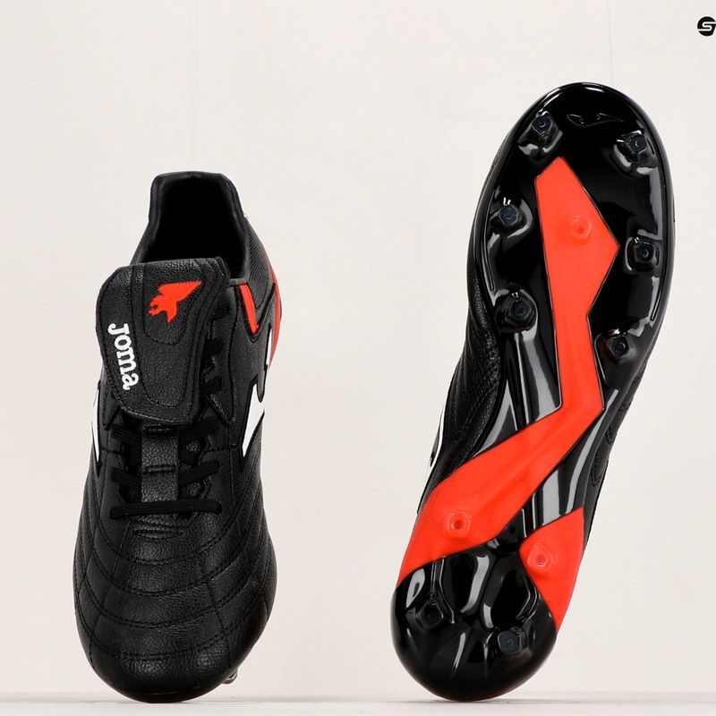 Men's Joma Aguila Cup FG football boots black/red 18