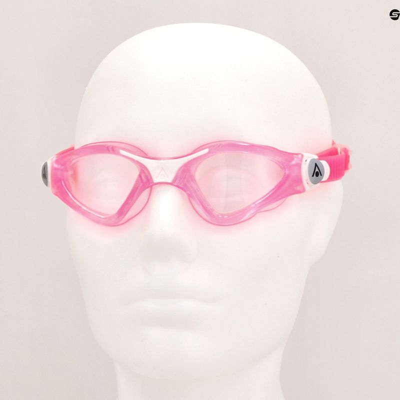 Aquasphere Kayenne pink/white/clear children's swimming goggles EP3190209LC 7