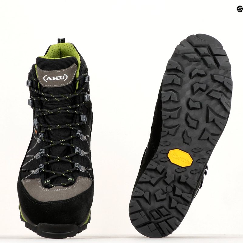 AKU Trekker Lite III GTX men's trekking boots black-green 977-110-7 13