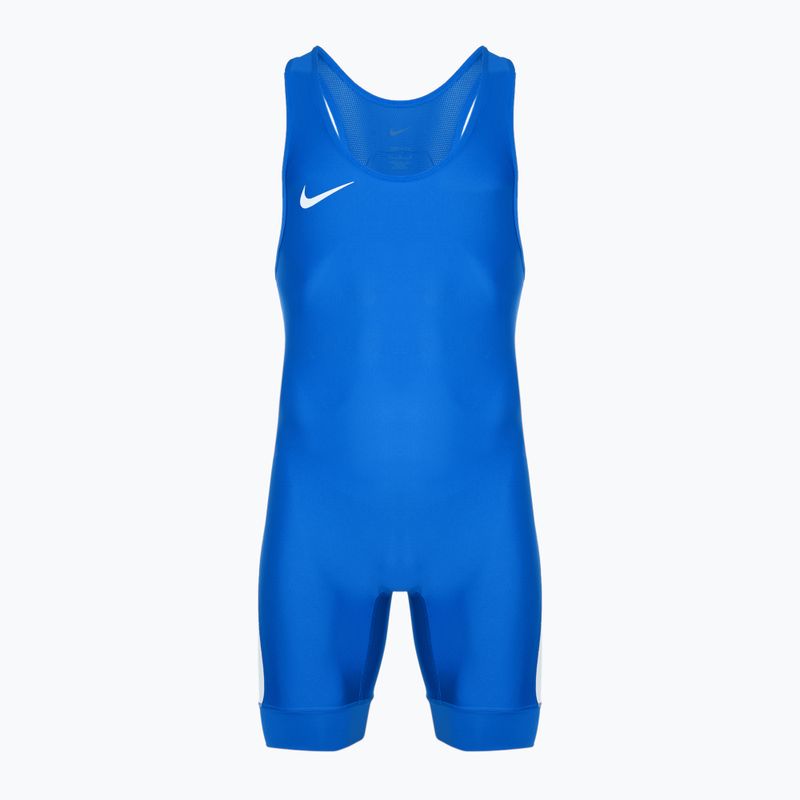 Men's Nike Grappler Elite Singlet suit royal/white