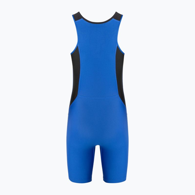 Men's wrestling singlet Nike Weightlifting Singlet royal/black 2