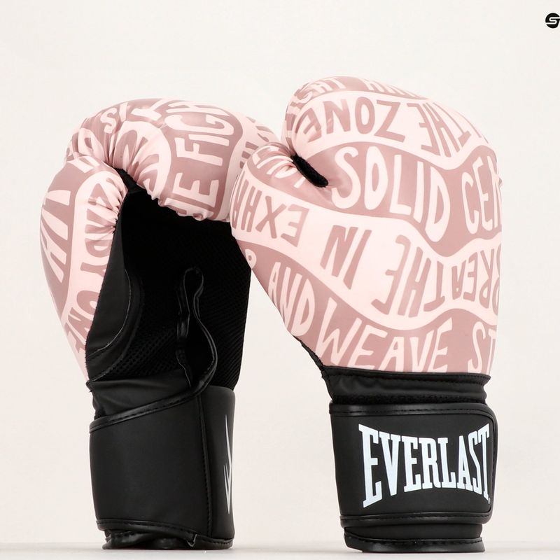 Everlast Spark pink/gold women's boxing gloves EV2150 PNK/GLD 9