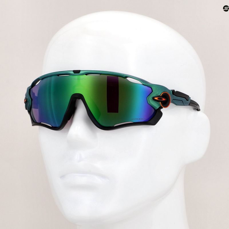 Oakley Jawbreaker spectrum gamma green/prizm road jade cycling glasses 0OO9290 13