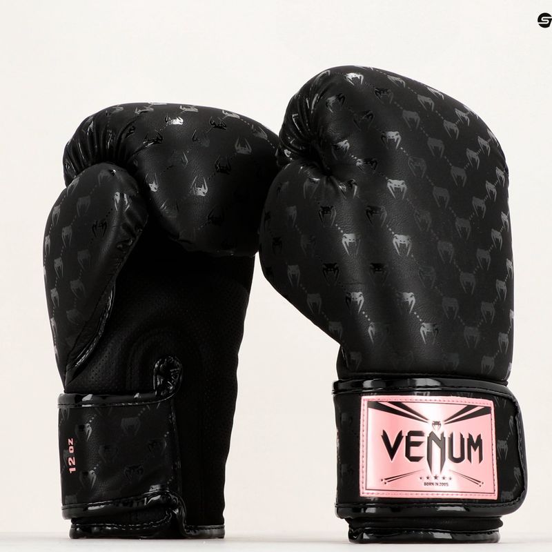 Venum Impact Monogram black-gold boxing gloves VENUM-04586-537 8