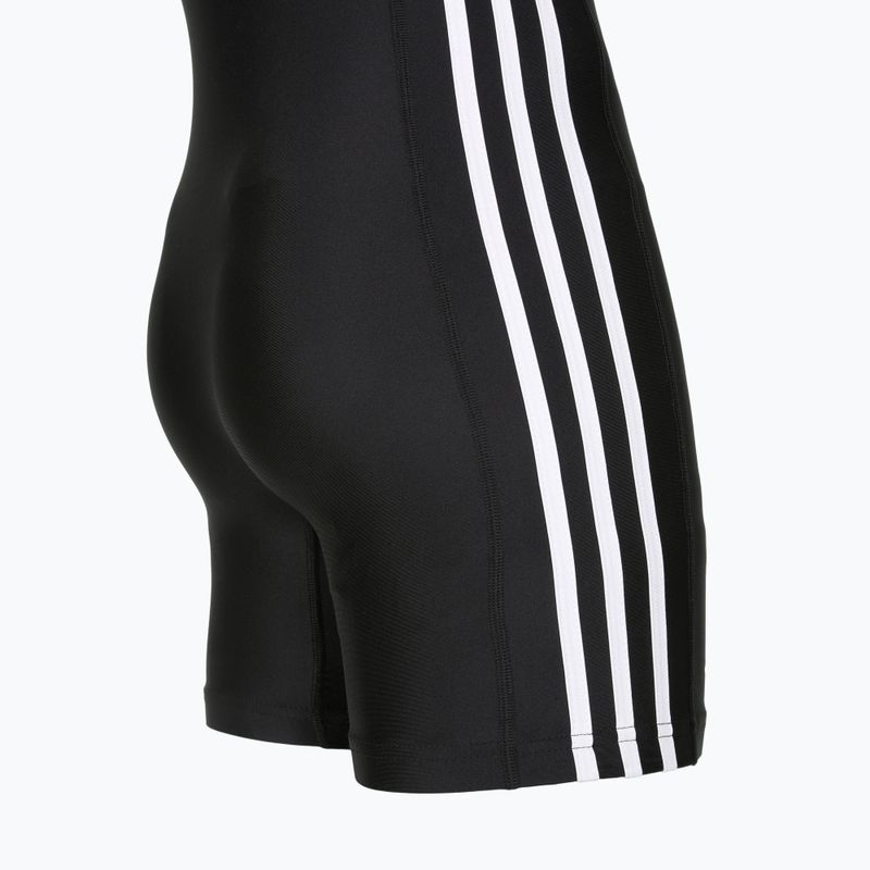 Men's singlet adidas 3 Stripe Singlet black/white 4
