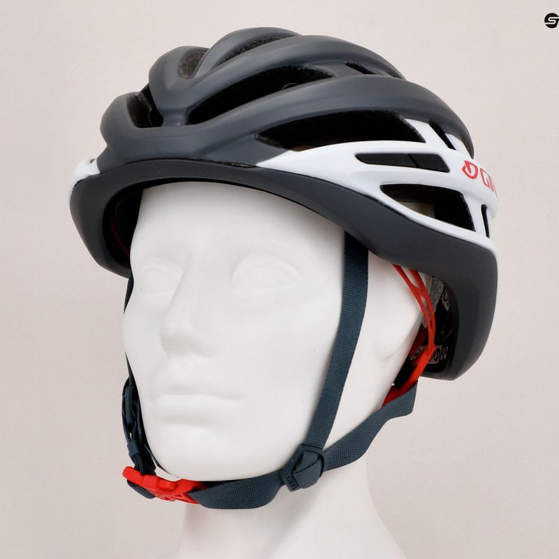 Giro Agilis grey and white bicycle helmet GR-7129287 7