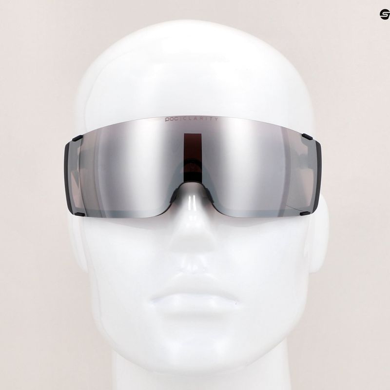 Bicycle goggles POC Propel uranium black/clarity road silver 8