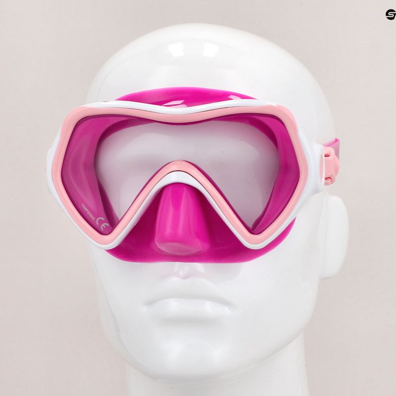 Mares Comet children's diving mask pink 411059 8