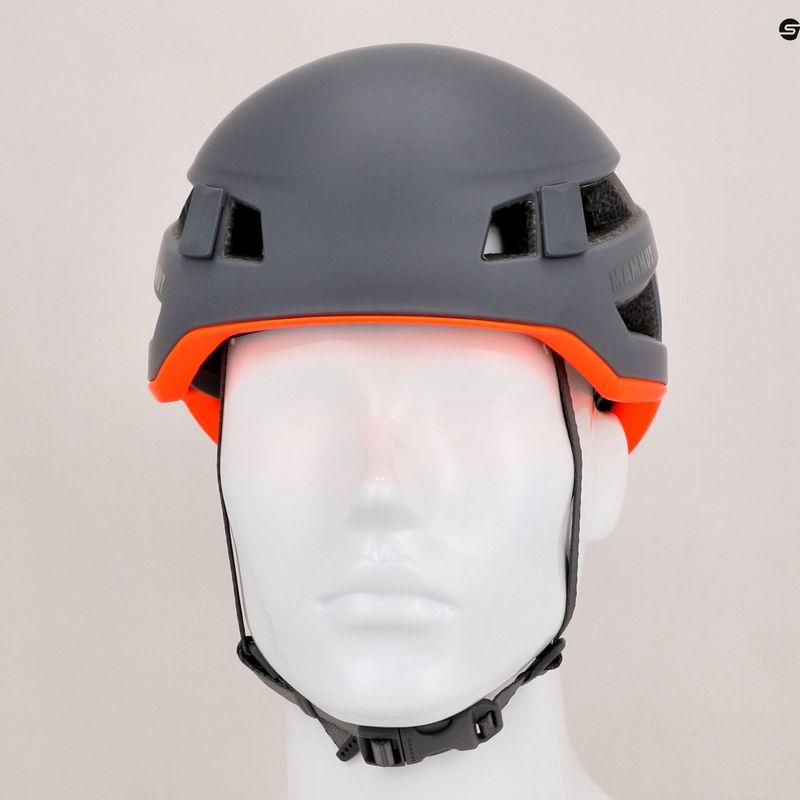 Mammut Crag Sender climbing helmet grey 10