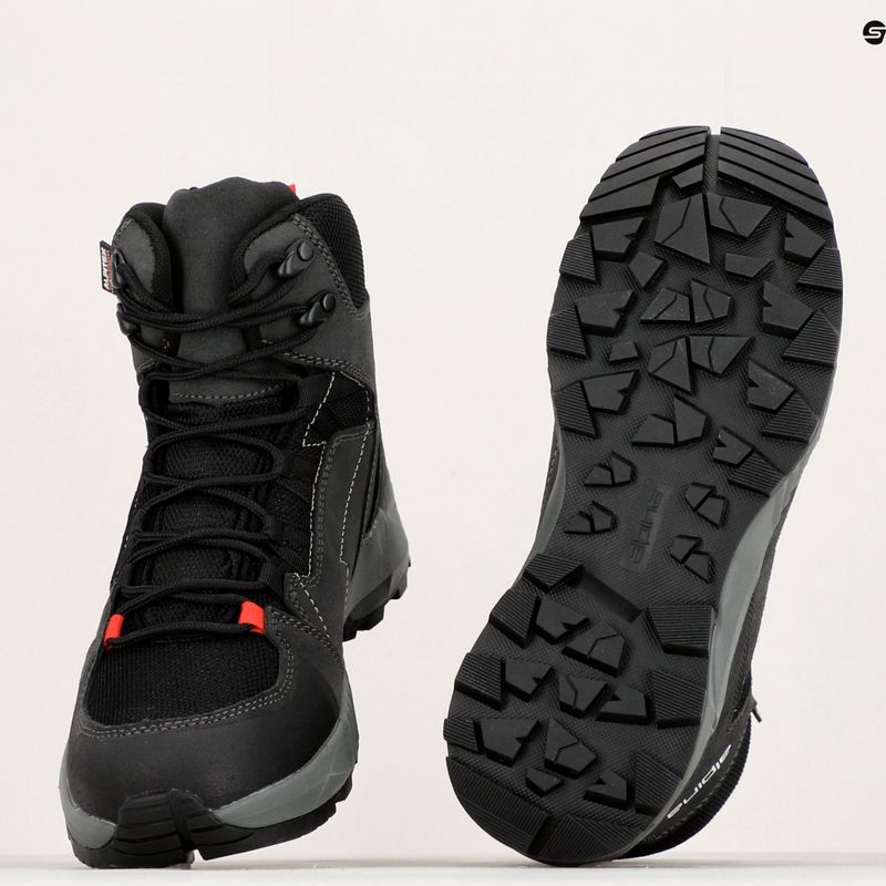 Men's trekking boots Alpina Tracker Mid black/grey 19