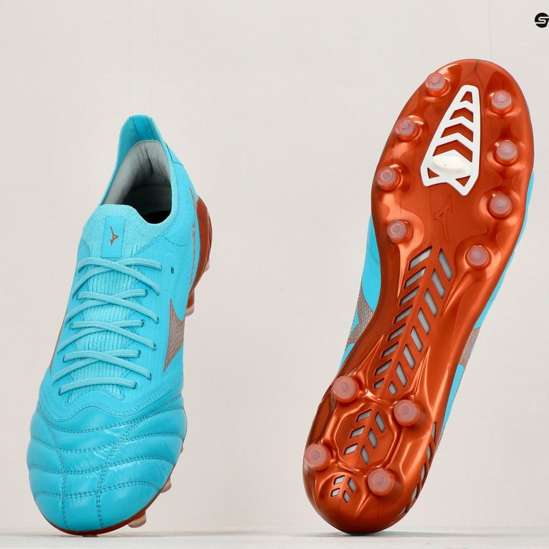 Mizuno Morelia Neo III Beta Elite football boots blue P1GA239125 11