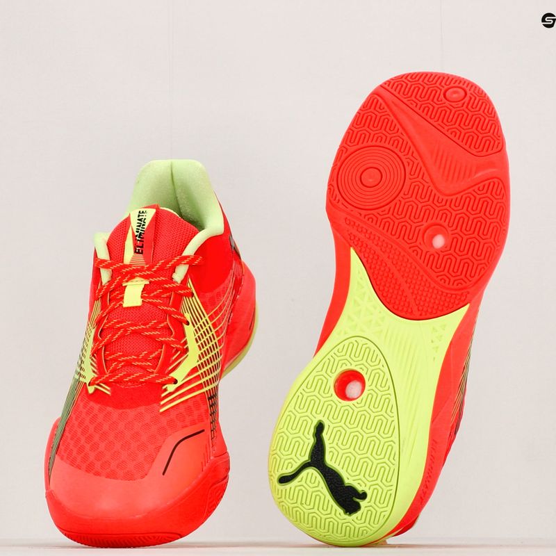 Men's handball shoes PUMA Eliminate Power Nitro II red 106879 04 17