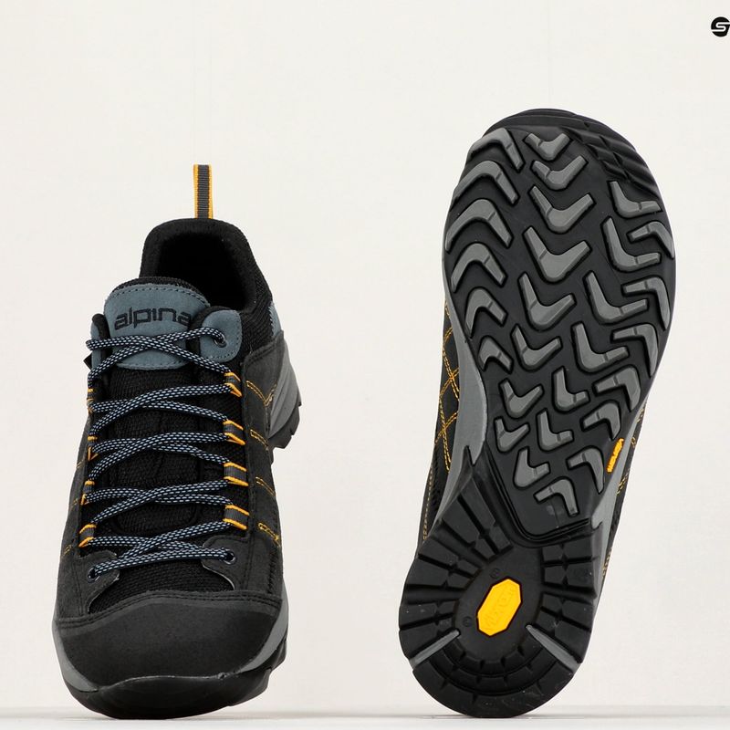 Men's trekking boots Alpina Tropez grey/spring lak 14