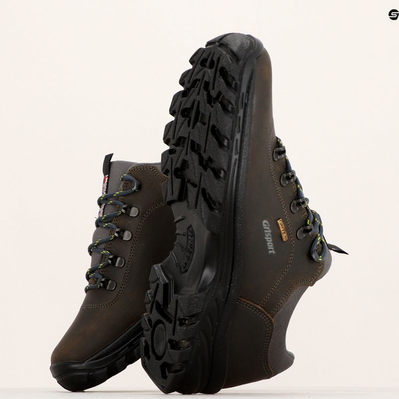 Men's trekking boots Grisport khaki 10268D2G 12