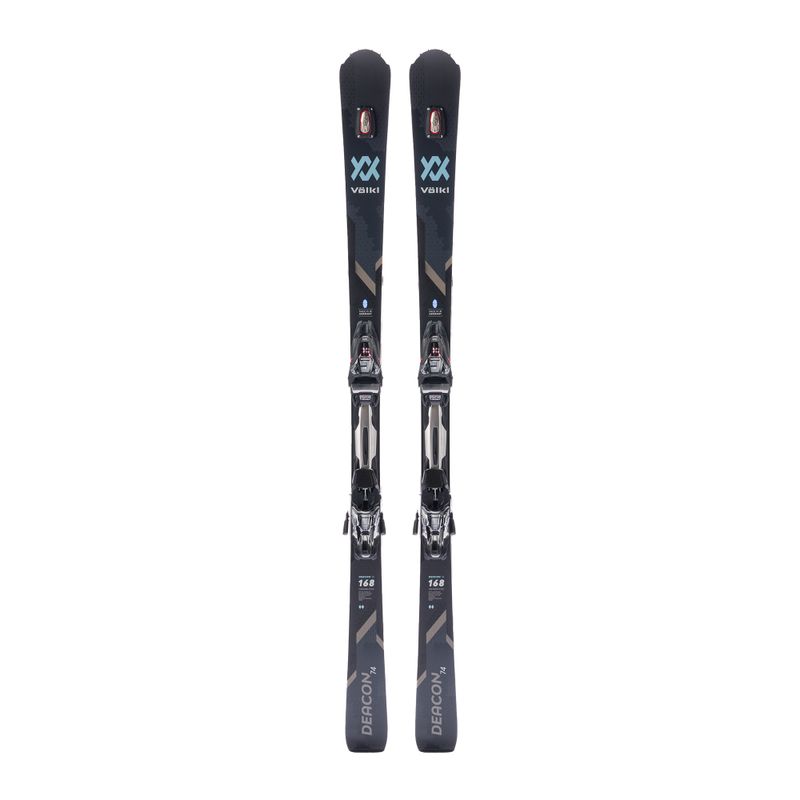 Völkl Deacon 74 + rMotion2 12 GW downhill skis black 120161/6877T1.VB