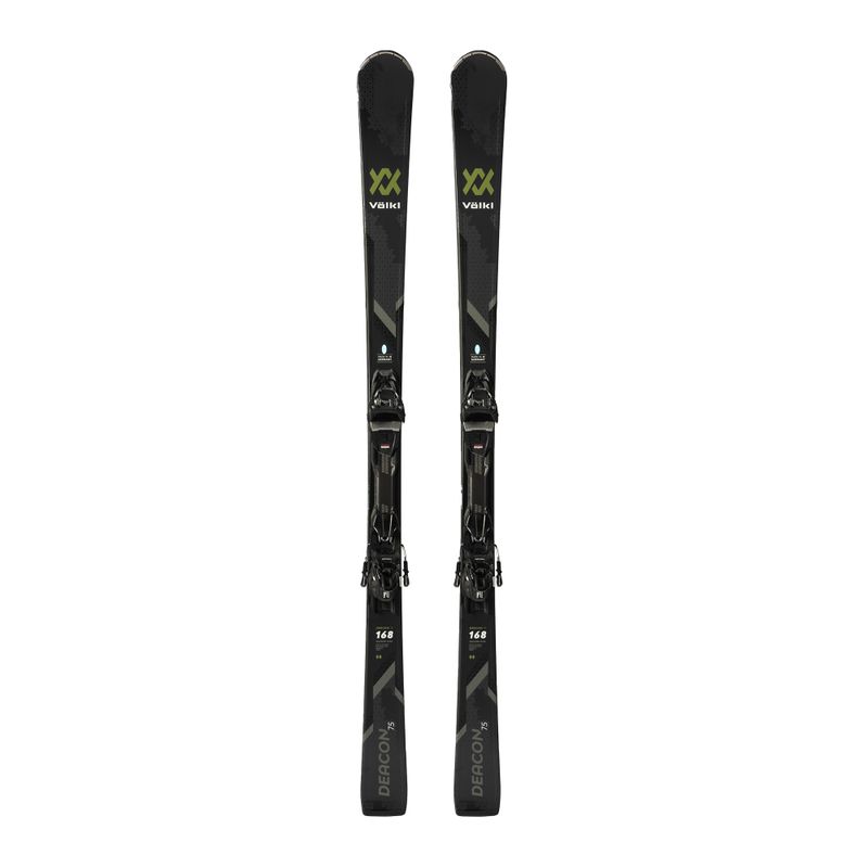 Völkl Deacon 75 + VMotion 10 GW downhill skis black 120181/6562U1.VA