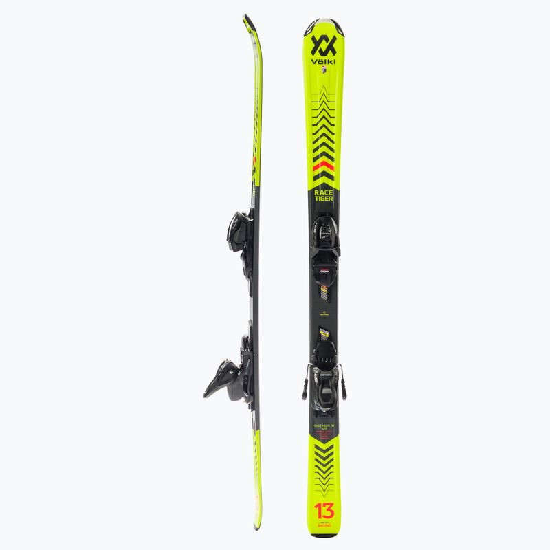 Children's downhill ski Völkl RACETIGER Junior + 4.5 VMotion Jr. yellow 120465/6162T1.VA 2