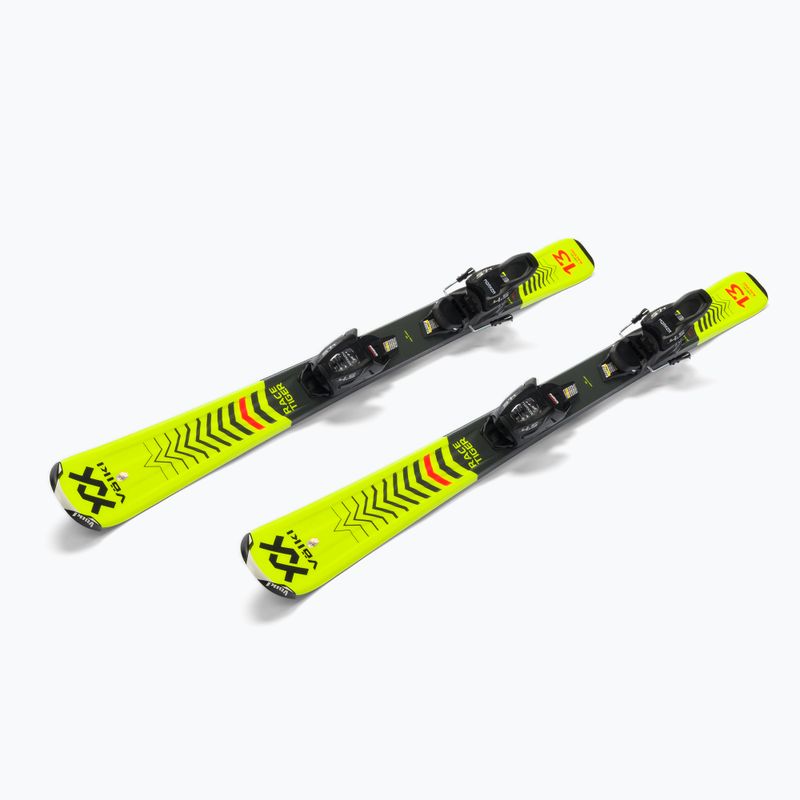 Children's downhill ski Völkl RACETIGER Junior + 4.5 VMotion Jr. yellow 120465/6162T1.VA 4
