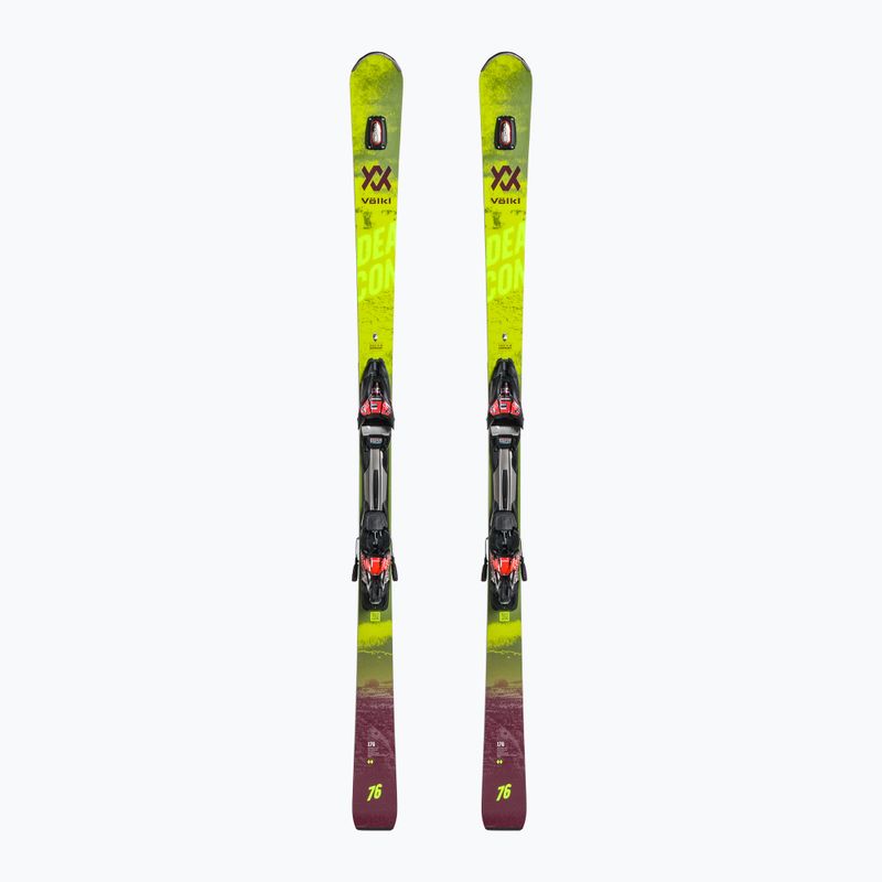 Völkl Deacon 76+RMotion2 12GW yellow 121121/6877T1.VR downhill skis