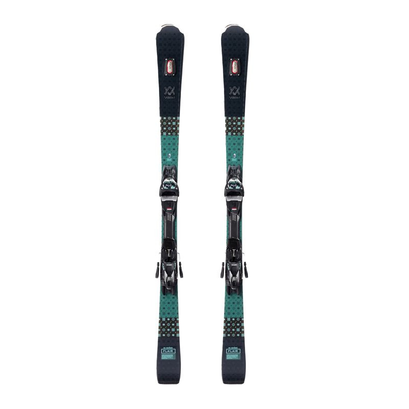 Women's Downhill Ski Völkl FLAIR SC Carbon + VMotion 11 alu GW Lady black 121251/6762V1.VJ