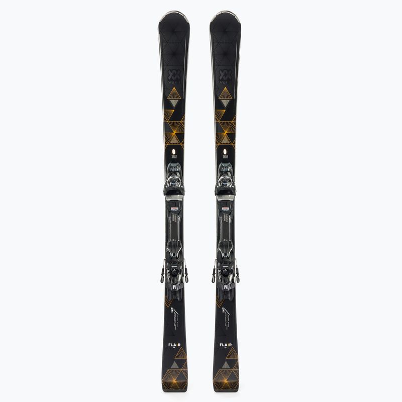 Women's Downhill Ski Völkl FLAIR 75 + VMotion 10 GW Lady black 121271/6562U1.VL