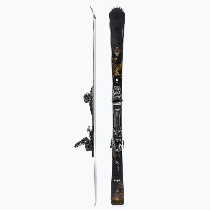 Women's Downhill Ski Völkl FLAIR 75 + VMotion 10 GW Lady black 121271/6562U1.VL 2