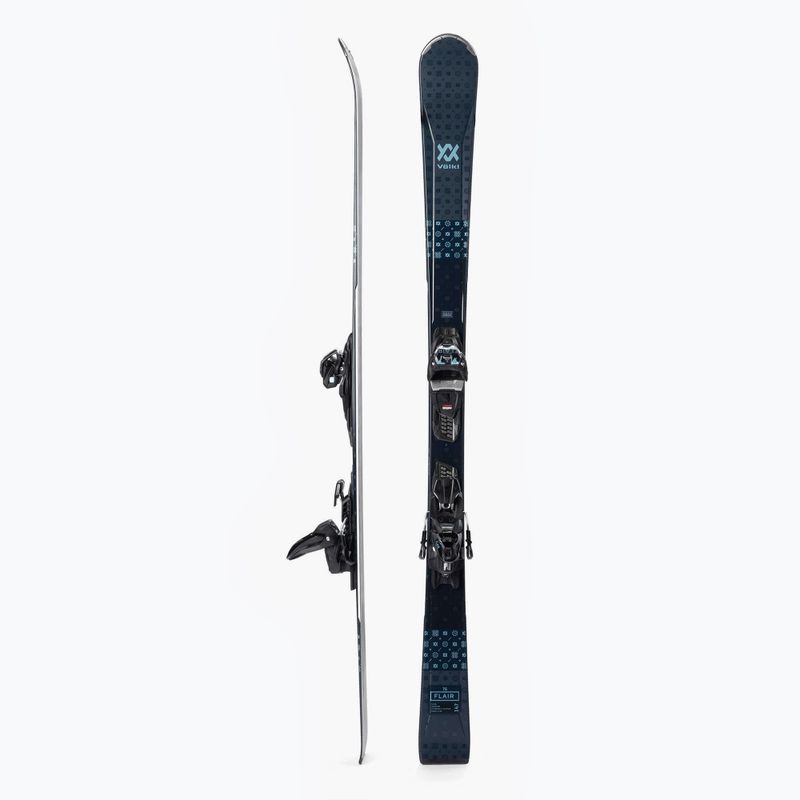 Women's downhill ski Völkl FLAIR 76 + VMotion 10 GW Lady navy blue 121301/6562V1.VB 2