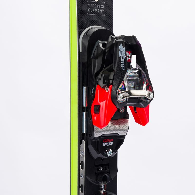 Völkl RACETIGER SL MASTER + XComp 16 GW Master downhill skis black/yellow 121021 6