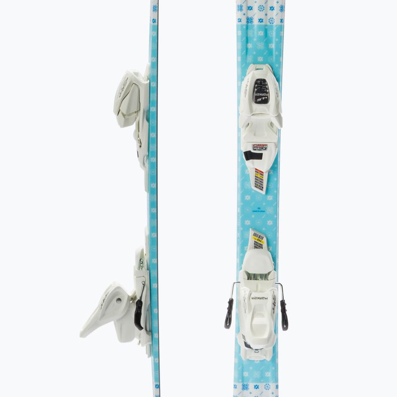 Children's downhill skis Völkl FLAIR Junior + 4.5 VMotion Jr. Lady white 121475/6162T1.VB 5