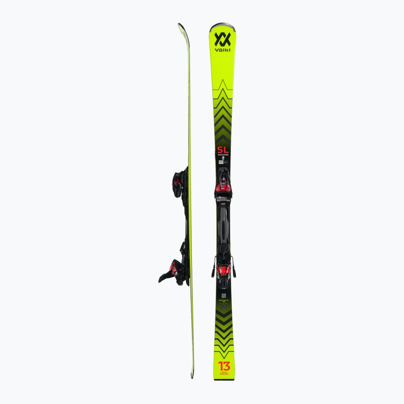 Völkl Racetiger SL + RMotion 3 12 GW yellow/black 122031/6877W1.VR downhill skis 2