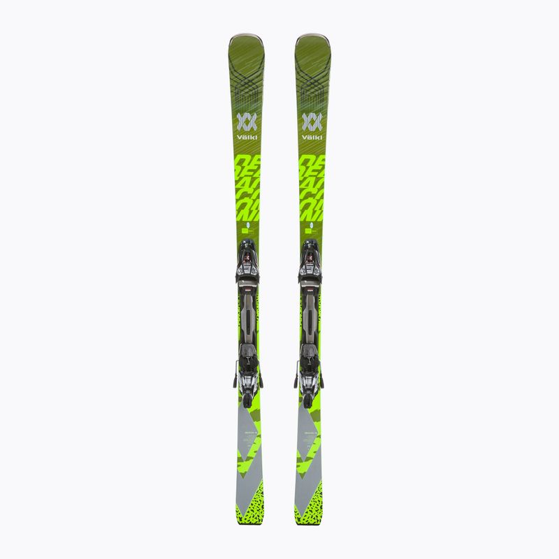 Downhill ski Völkl Deacon 76 + rMotion3 12 GW green/neon green/pearl white