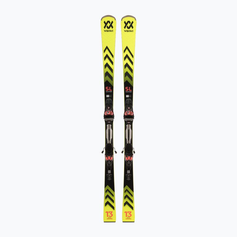 Völkl Racetiger SL + rMotion3 12 GW yellow/black downhill skis