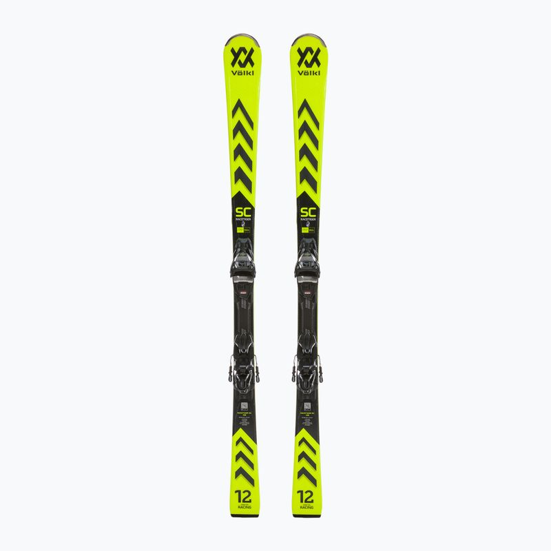 Völkl Racetiger SC Yellow + vMotion 10 GW yellow/black downhill skis