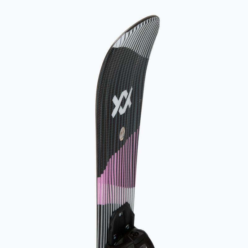 Children's alpine skis Völkl Shine Jr + bindings 4.5 VMotion Jr Lady 80-90 cm black/pink 6
