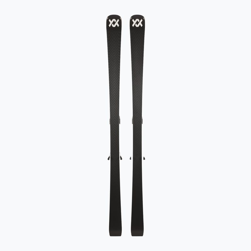 Downhill skis with bindings Völkl Peregrine 72 Black + RMotion T 12 2