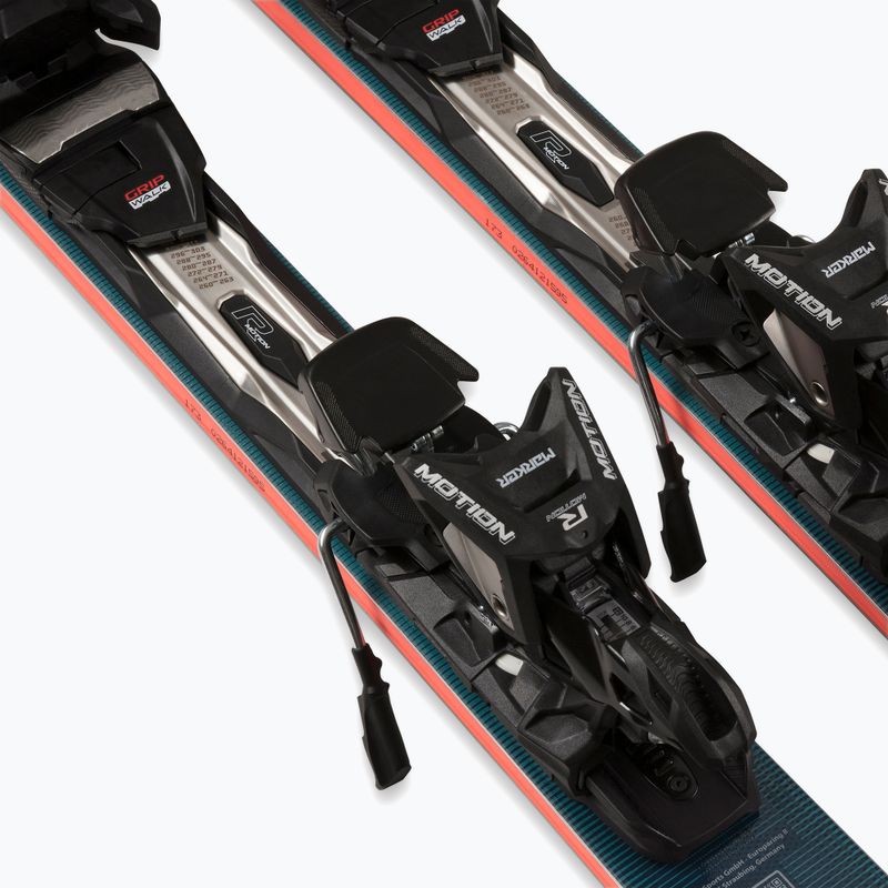 Downhill skis with bindings Völkl Peregrine 72 Green + RMotion T 12 6