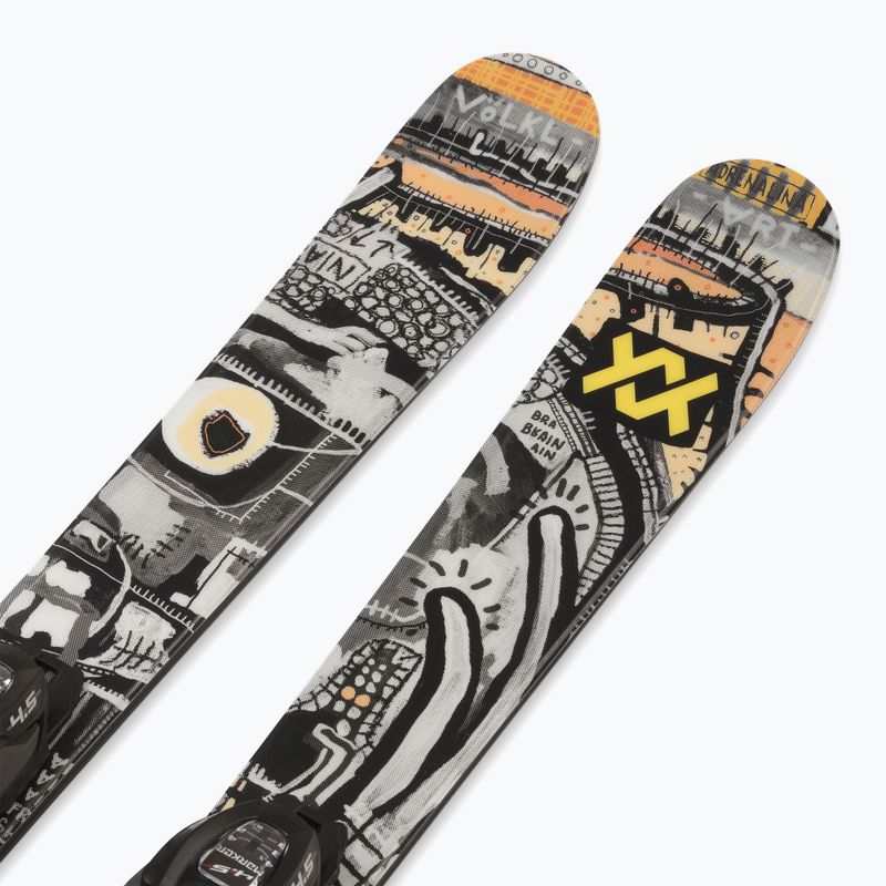 Kids’ downhill skis with bindings Völkl Revolt Jr Park + 7.0 VMotion Jr 4