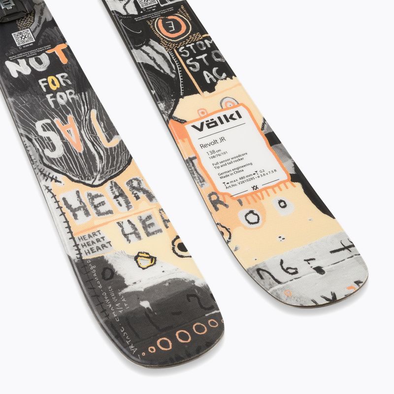 Kids’ downhill skis with bindings Völkl Revolt Jr Park + 7.0 VMotion Jr 6