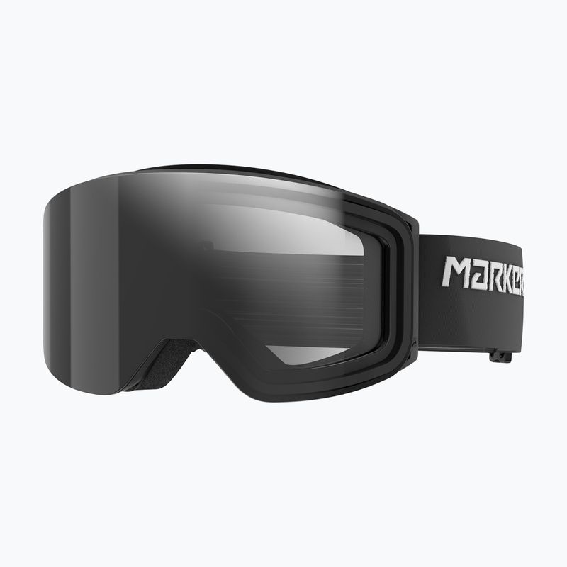 Marker Squadron Magnet+ black/blacklight adaptive hd/clarity mirror ski goggles