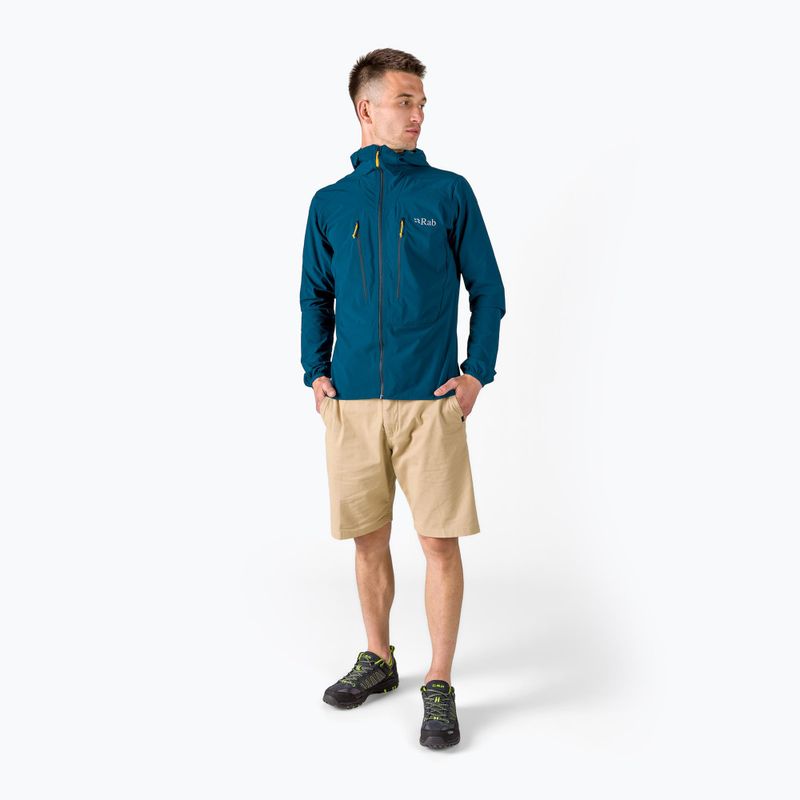 Rab Borealis men's softshell jacket blue QWS-35-IK 2
