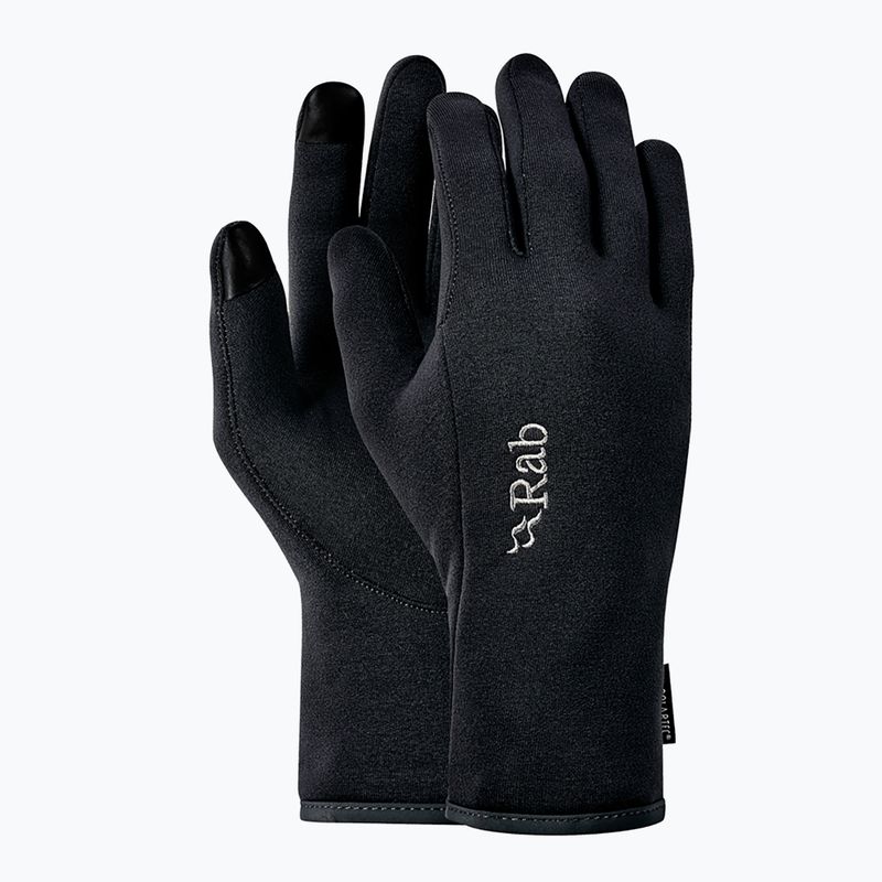 Men's trekking gloves Rab Power Stretch Contact black 2