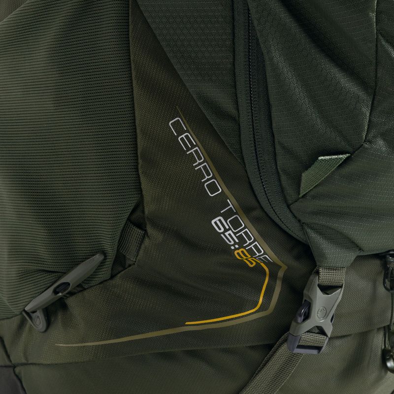 Men's trekking backpack Lowe Alpine Cerro Torre 65 + 20 l green FBQ-01-DO-65 5