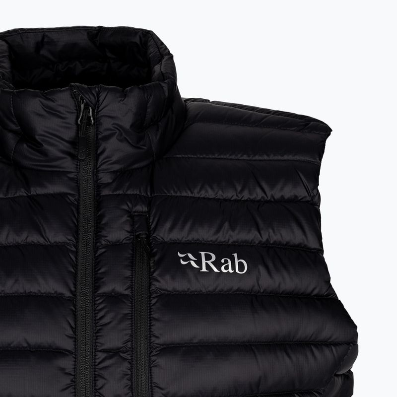 Rab Microlight men's trekking waistcoat black QDB-18-BL-S 3