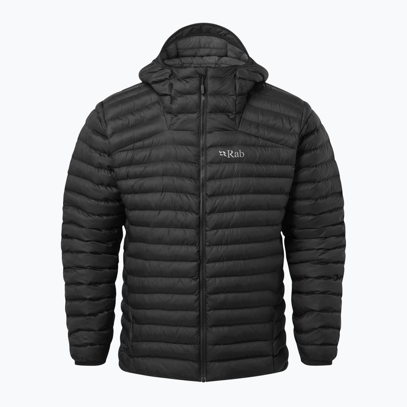 Men's insulated jacket Rab Cirrus Alpine black