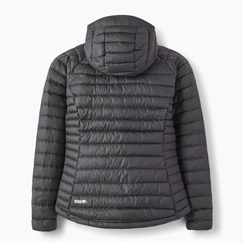 Women's down jacket Rab Microlight Alpine Black 3