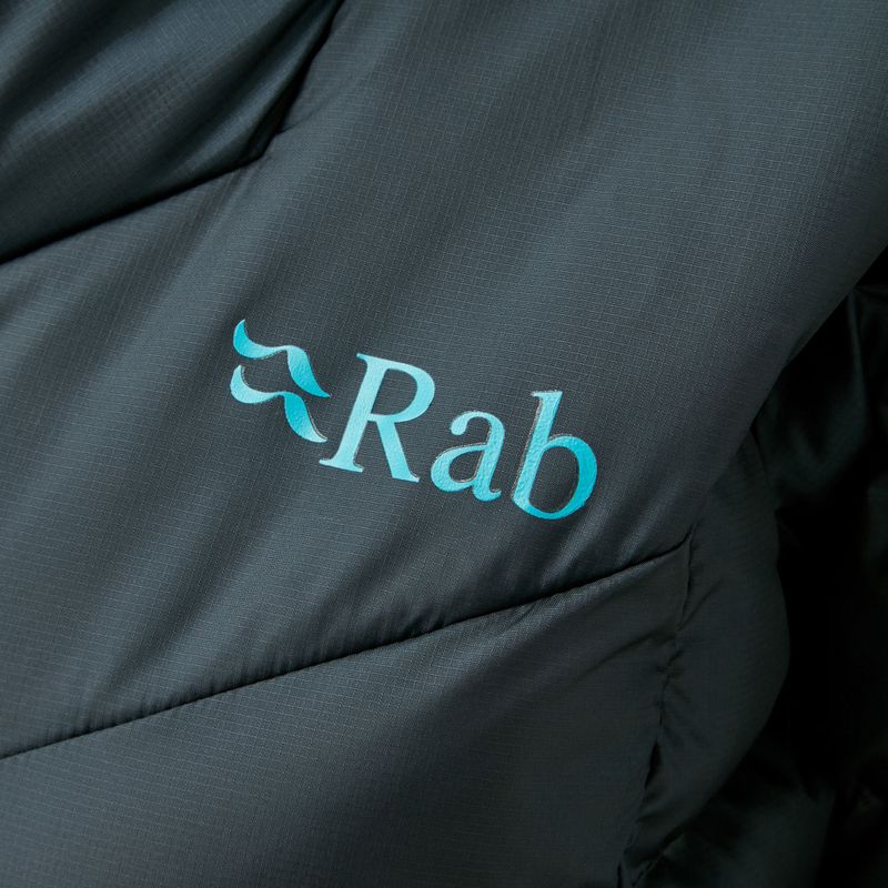 Women's down jacket Rab Nebula Pro grey QIO-58-BE-08 3