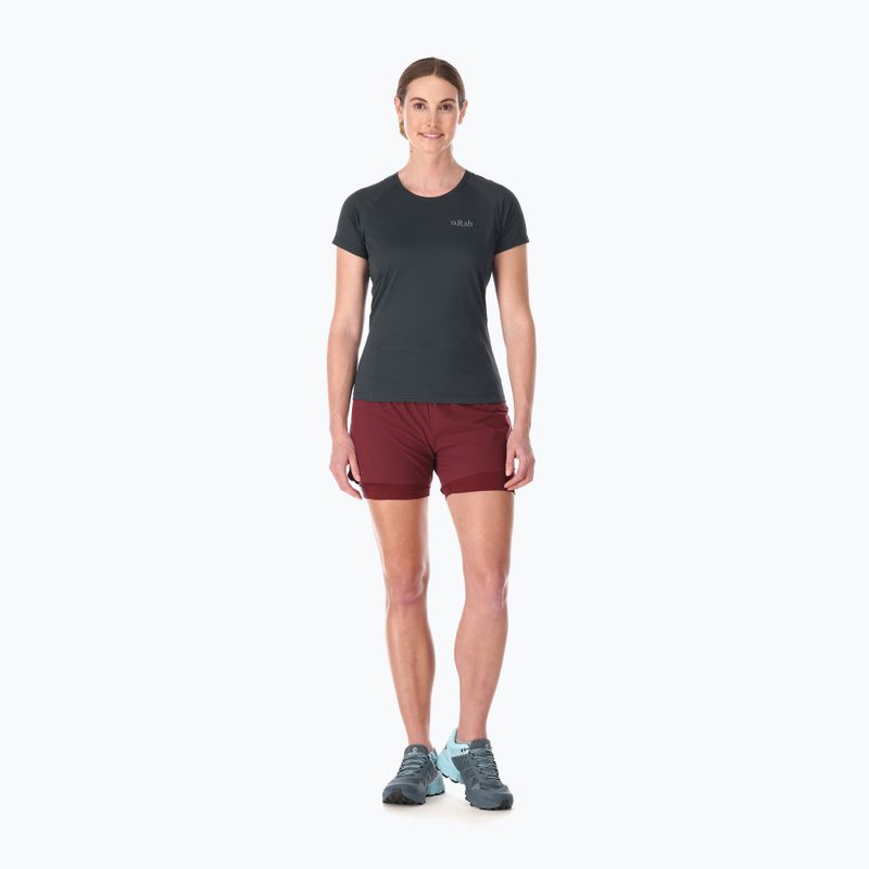 Women's trekking t-shirt Rab Sonic grey QBL-02