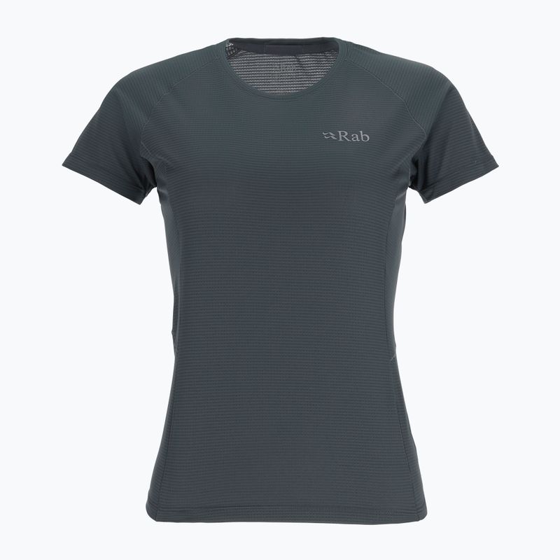 Women's trekking t-shirt Rab Sonic grey QBL-02 3
