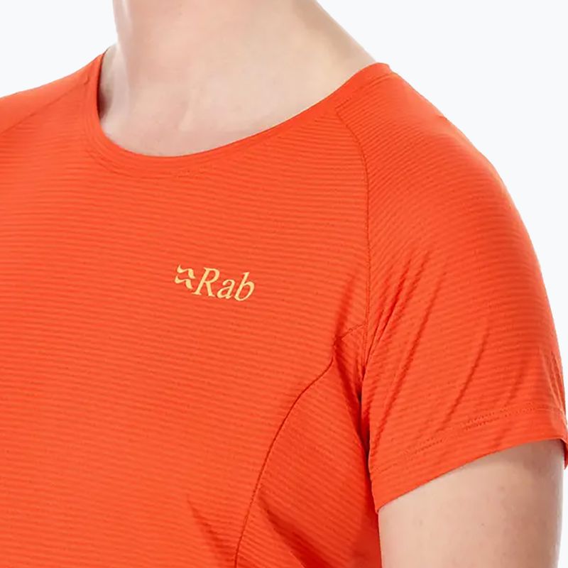 Women's trekking t-shirt Rab Sonic orange QBL-02 3